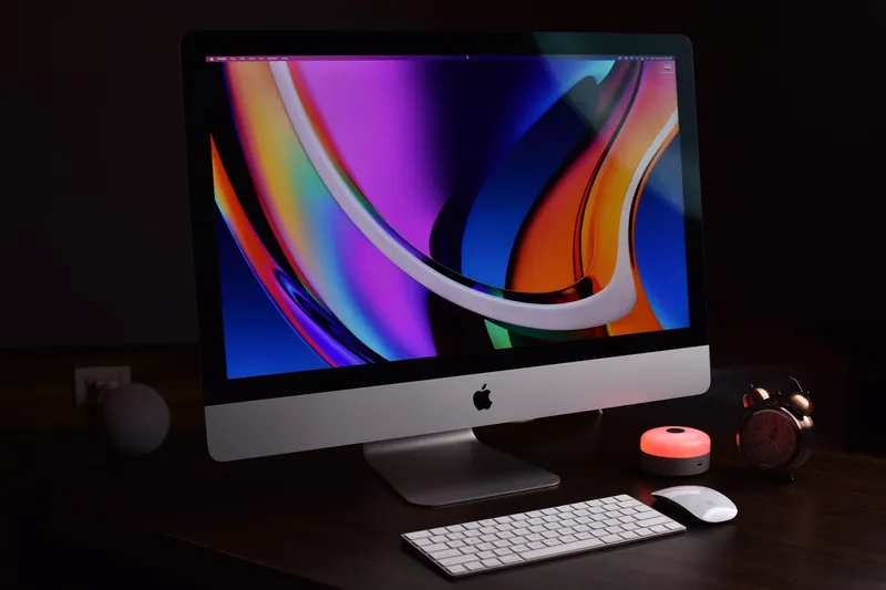 iMac sur un bureau