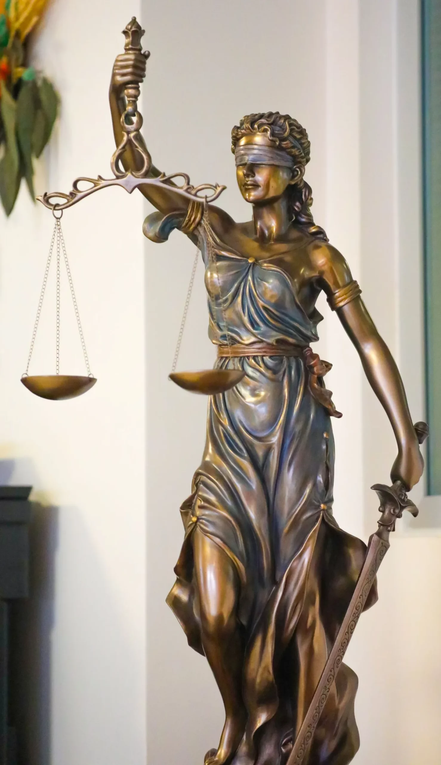 Statue de la justice