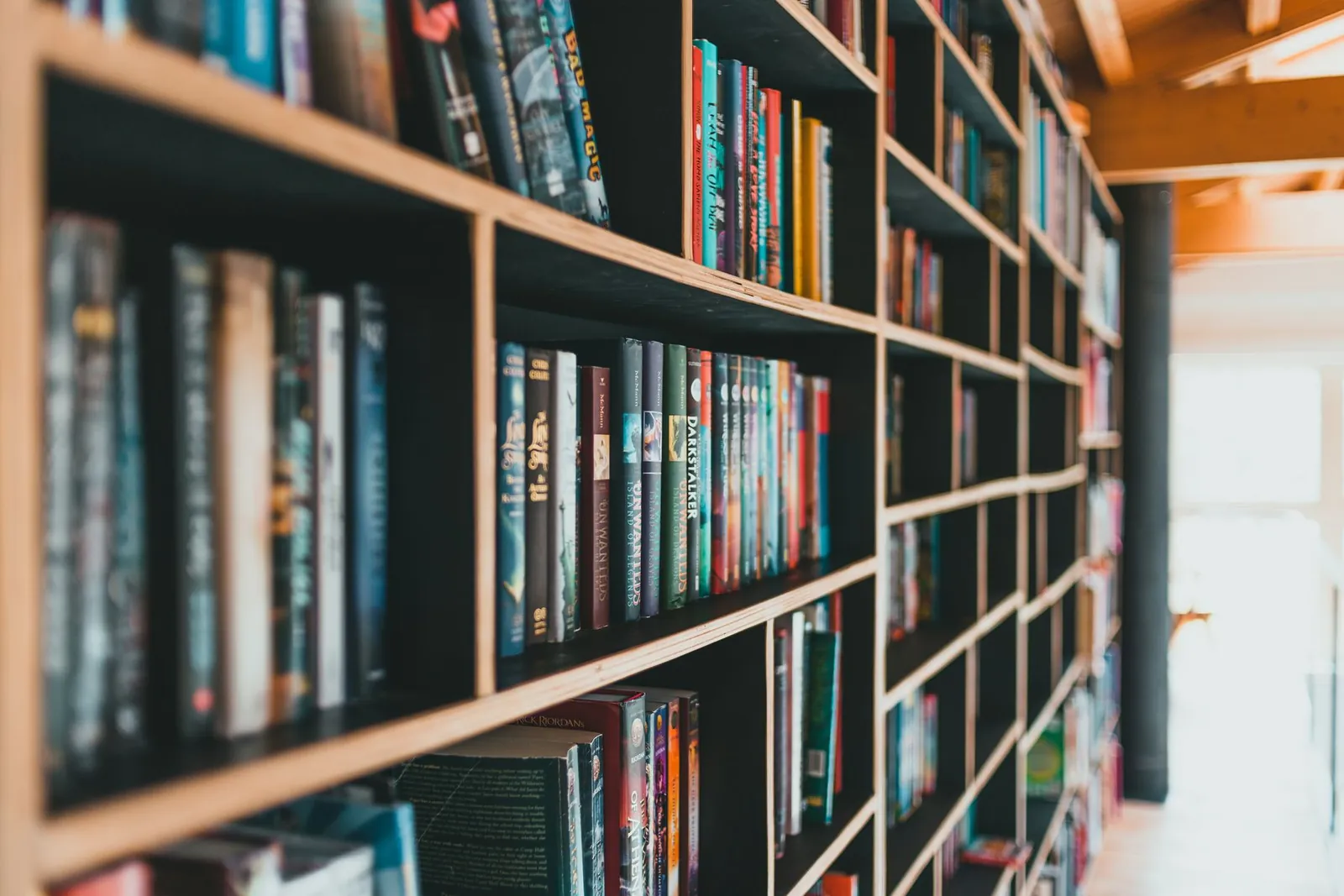 Rayonnages de bibliothèque