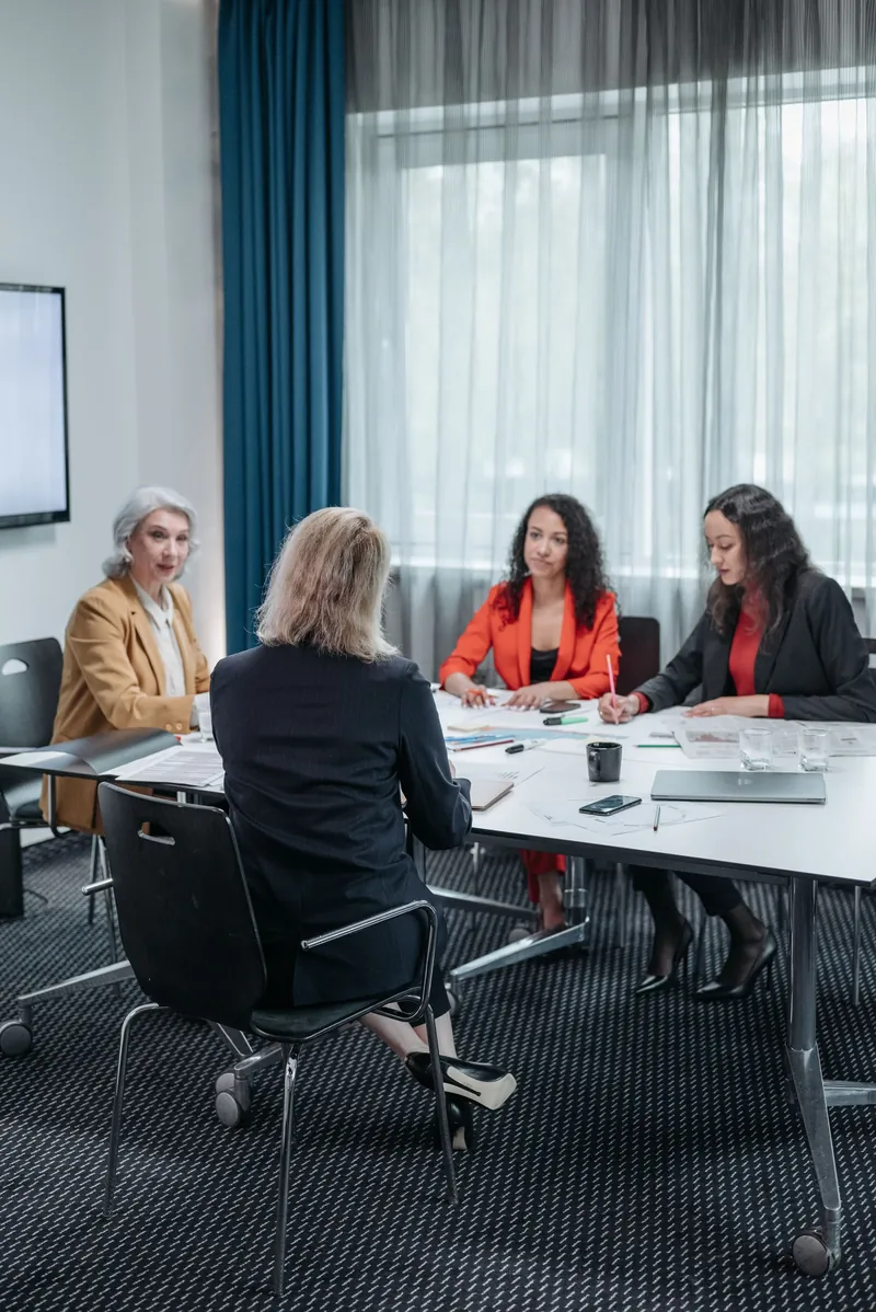 Réunion de direction de projet